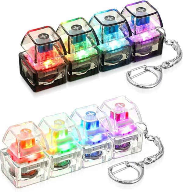 Keyboard Fidget Stress Relief Keychain