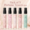Pack of 5 tester for WOMEN's 10ml